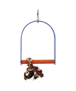 Nail Trimming Arch Swing Parrot Perch - Large